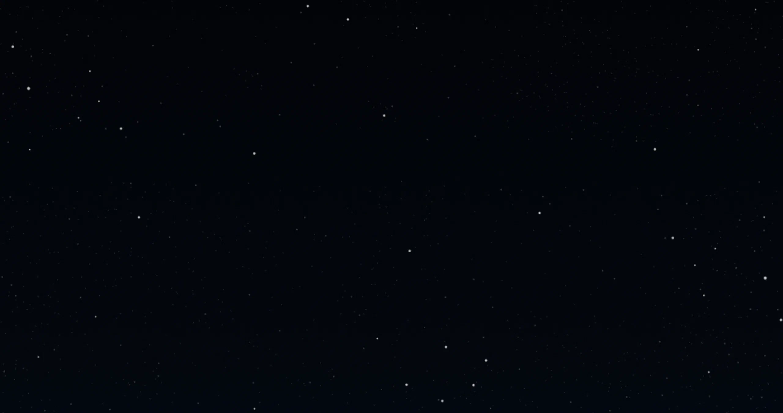 A starry night sky with numerous small stars scattered across a dark background.