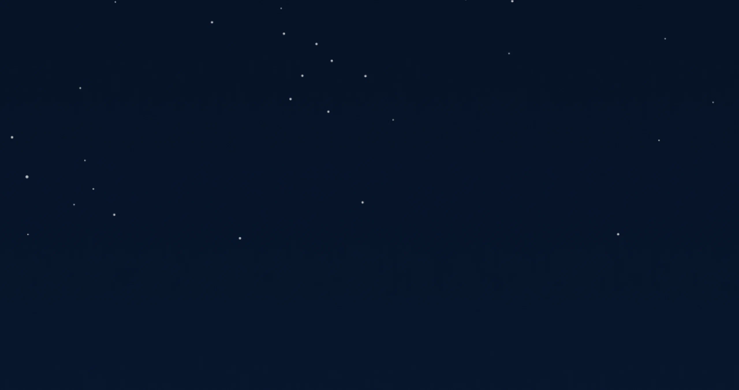 A starry night sky with numerous small stars scattered across a dark background.